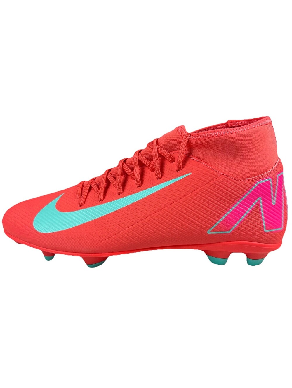 Nike JR Superfly 10 Club FG/MG Soccer Cleats Youth Size 2Y Ember Glow New In Box